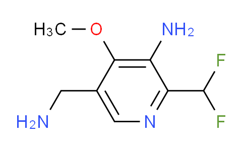3-Amino-5-(aminomethyl)-2-(difluoromethyl)-4-methoxypyridine