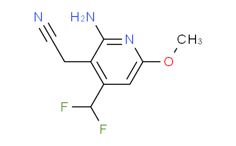 AM132881 | 1806792-40-4 | 2-Amino-4-(difluoromethyl)-6-methoxypyridine-3-acetonitrile
