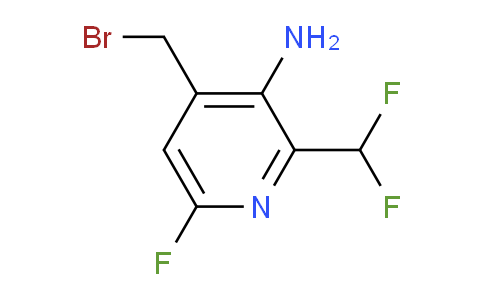 AM132902 | 1805343-43-4 | 3-Amino-4-(bromomethyl)-2-(difluoromethyl)-6-fluoropyridine