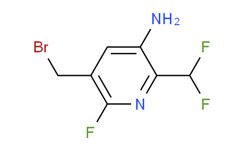 AM132906 | 1805339-33-6 | 3-Amino-5-(bromomethyl)-2-(difluoromethyl)-6-fluoropyridine