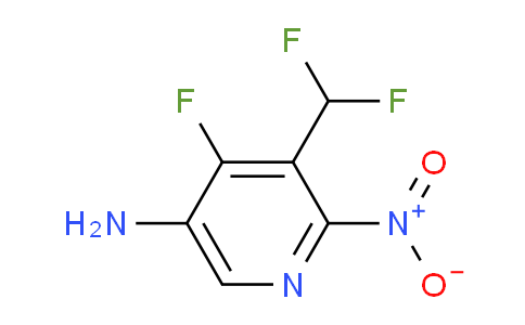AM132908 | 1805270-43-2 | 5-Amino-3-(difluoromethyl)-4-fluoro-2-nitropyridine