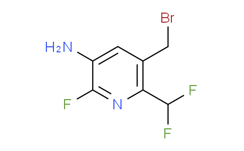AM132913 | 1806815-17-7 | 3-Amino-5-(bromomethyl)-6-(difluoromethyl)-2-fluoropyridine