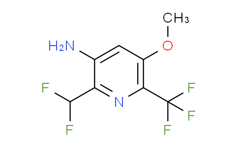 AM132916 | 1805970-79-9 | 3-Amino-2-(difluoromethyl)-5-methoxy-6-(trifluoromethyl)pyridine