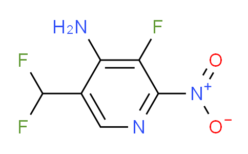 AM132920 | 1805323-27-6 | 4-Amino-5-(difluoromethyl)-3-fluoro-2-nitropyridine