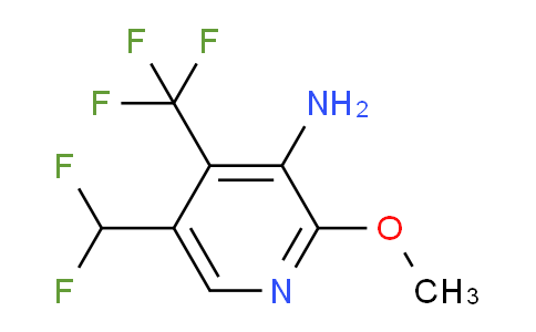 AM132926 | 1806791-72-9 | 3-Amino-5-(difluoromethyl)-2-methoxy-4-(trifluoromethyl)pyridine