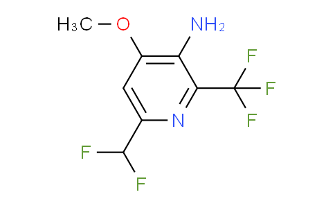 AM132942 | 1803674-20-5 | 3-Amino-6-(difluoromethyl)-4-methoxy-2-(trifluoromethyl)pyridine