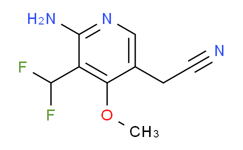 AM132944 | 1804683-17-7 | 2-Amino-3-(difluoromethyl)-4-methoxypyridine-5-acetonitrile
