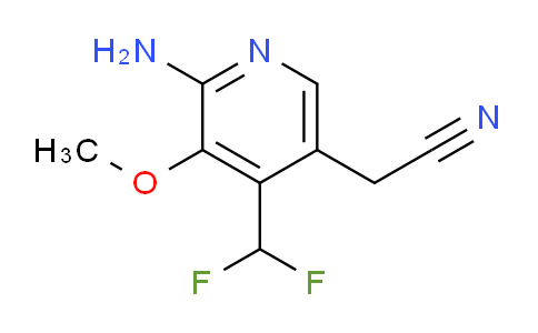 AM132949 | 1806822-11-6 | 2-Amino-4-(difluoromethyl)-3-methoxypyridine-5-acetonitrile