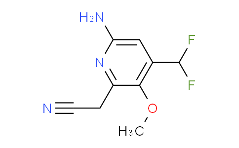 6-Amino-4-(difluoromethyl)-3-methoxypyridine-2-acetonitrile