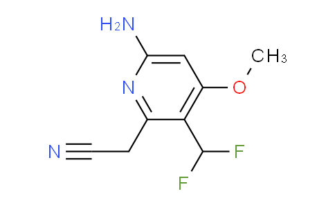 AM132955 | 1806792-47-1 | 6-Amino-3-(difluoromethyl)-4-methoxypyridine-2-acetonitrile