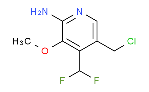 2-Amino-5-(chloromethyl)-4-(difluoromethyl)-3-methoxypyridine