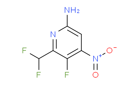 6-Amino-2-(difluoromethyl)-3-fluoro-4-nitropyridine