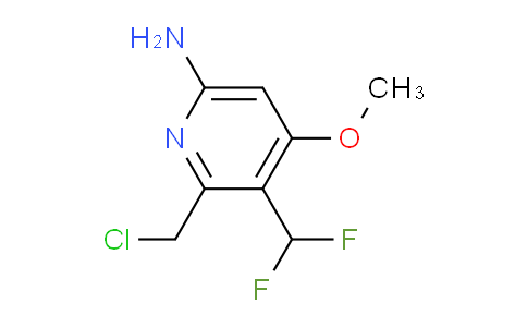 6-Amino-2-(chloromethyl)-3-(difluoromethyl)-4-methoxypyridine