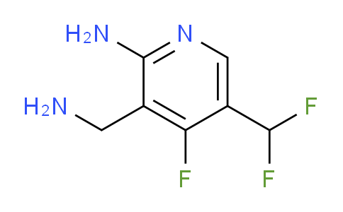 2-Amino-3-(aminomethyl)-5-(difluoromethyl)-4-fluoropyridine