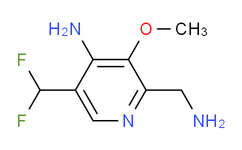 4-Amino-2-(aminomethyl)-5-(difluoromethyl)-3-methoxypyridine