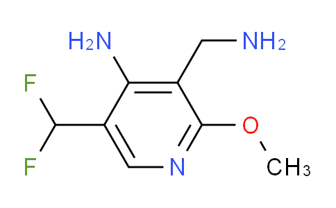 4-Amino-3-(aminomethyl)-5-(difluoromethyl)-2-methoxypyridine