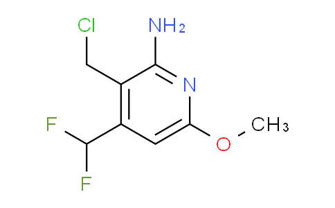 AM132984 | 1806789-98-9 | 2-Amino-3-(chloromethyl)-4-(difluoromethyl)-6-methoxypyridine