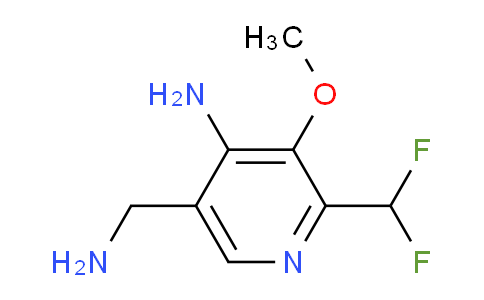 4-Amino-5-(aminomethyl)-2-(difluoromethyl)-3-methoxypyridine