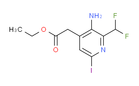 AM132989 | 1805369-40-7 | Ethyl 3-amino-2-(difluoromethyl)-6-iodopyridine-4-acetate