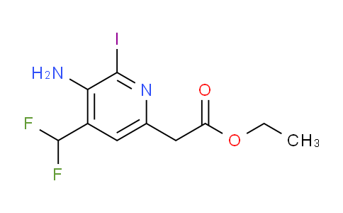 AM132990 | 1806887-80-8 | Ethyl 3-amino-4-(difluoromethyl)-2-iodopyridine-6-acetate