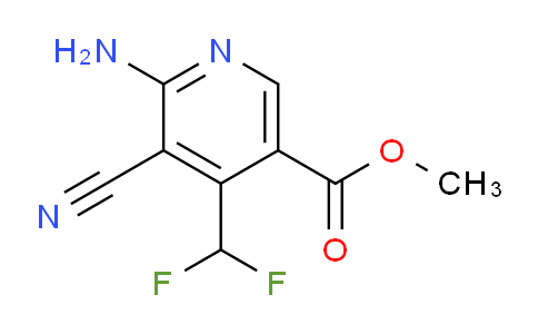 AM132991 | 1804485-33-3 | Methyl 2-amino-3-cyano-4-(difluoromethyl)pyridine-5-carboxylate