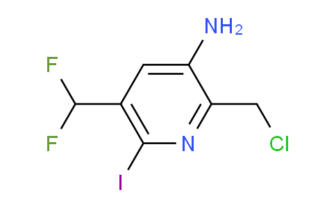 AM132994 | 1805134-39-7 | 3-Amino-2-(chloromethyl)-5-(difluoromethyl)-6-iodopyridine