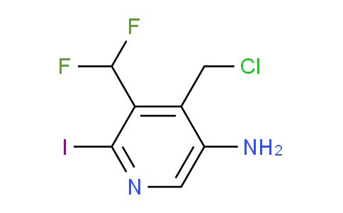 AM132999 | 1805364-93-5 | 5-Amino-4-(chloromethyl)-3-(difluoromethyl)-2-iodopyridine