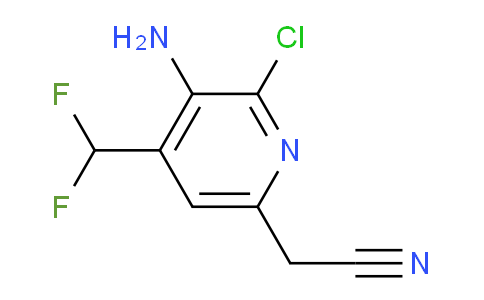 AM133007 | 1805060-61-0 | 3-Amino-2-chloro-4-(difluoromethyl)pyridine-6-acetonitrile