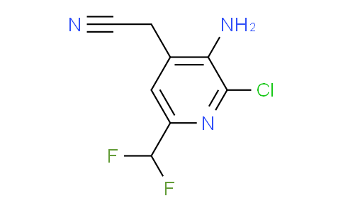 AM133009 | 1805342-63-5 | 3-Amino-2-chloro-6-(difluoromethyl)pyridine-4-acetonitrile