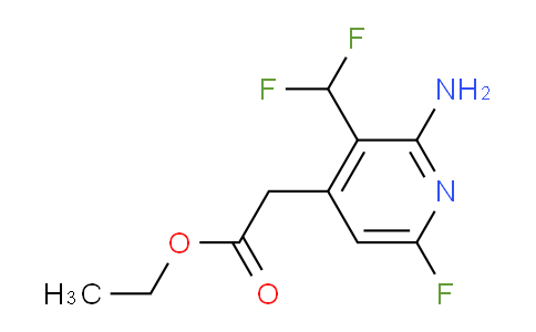 AM133018 | 1804515-75-0 | Ethyl 2-amino-3-(difluoromethyl)-6-fluoropyridine-4-acetate