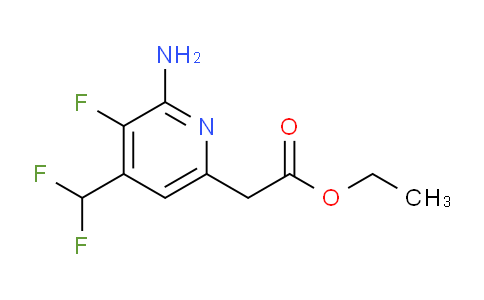 AM133020 | 1805326-33-3 | Ethyl 2-amino-4-(difluoromethyl)-3-fluoropyridine-6-acetate