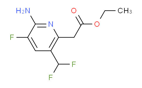 AM133021 | 1805119-89-4 | Ethyl 2-amino-5-(difluoromethyl)-3-fluoropyridine-6-acetate