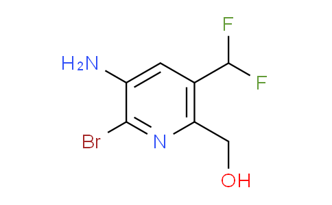 AM133035 | 1804695-49-5 | 3-Amino-2-bromo-5-(difluoromethyl)pyridine-6-methanol