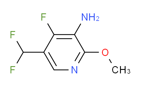 AM133043 | 1806830-54-5 | 3-Amino-5-(difluoromethyl)-4-fluoro-2-methoxypyridine