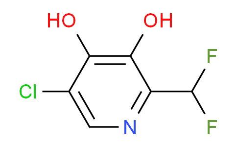 5-Chloro-2-(difluoromethyl)-3,4-dihydroxypyridine