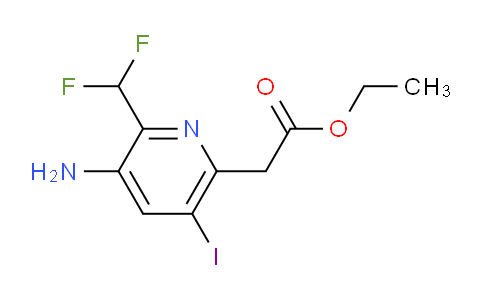 AM133053 | 1806887-78-4 | Ethyl 3-amino-2-(difluoromethyl)-5-iodopyridine-6-acetate