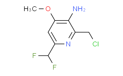 AM133055 | 1804923-59-8 | 3-Amino-2-(chloromethyl)-6-(difluoromethyl)-4-methoxypyridine