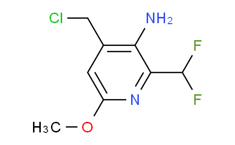 AM133057 | 1806915-34-3 | 3-Amino-4-(chloromethyl)-2-(difluoromethyl)-6-methoxypyridine