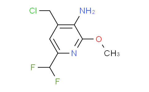 AM133059 | 1805970-68-6 | 3-Amino-4-(chloromethyl)-6-(difluoromethyl)-2-methoxypyridine