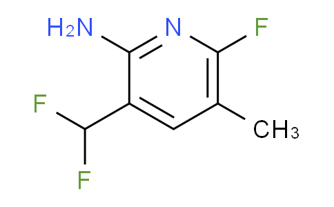 AM133066 | 1804730-35-5 | 2-Amino-3-(difluoromethyl)-6-fluoro-5-methylpyridine