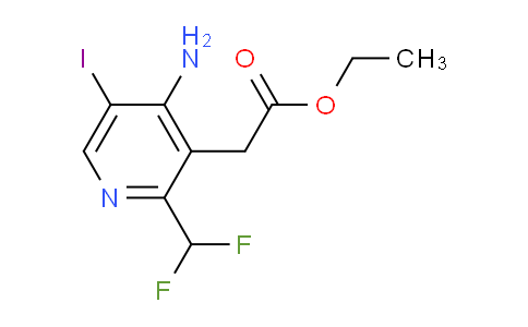 AM133071 | 1805969-92-9 | Ethyl 4-amino-2-(difluoromethyl)-5-iodopyridine-3-acetate