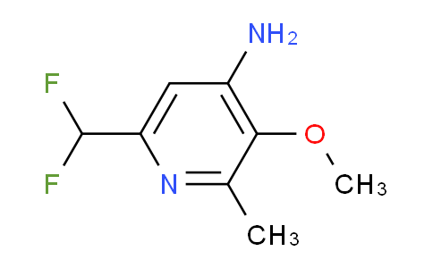 AM133095 | 1806916-36-8 | 4-Amino-6-(difluoromethyl)-3-methoxy-2-methylpyridine