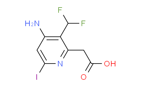 AM133096 | 1806792-46-0 | 4-Amino-3-(difluoromethyl)-6-iodopyridine-2-acetic acid