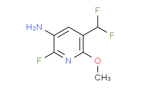 AM133097 | 1805333-83-8 | 3-Amino-5-(difluoromethyl)-2-fluoro-6-methoxypyridine