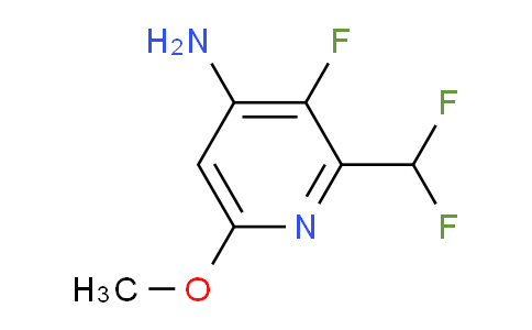 AM133105 | 1805333-87-2 | 4-Amino-2-(difluoromethyl)-3-fluoro-6-methoxypyridine