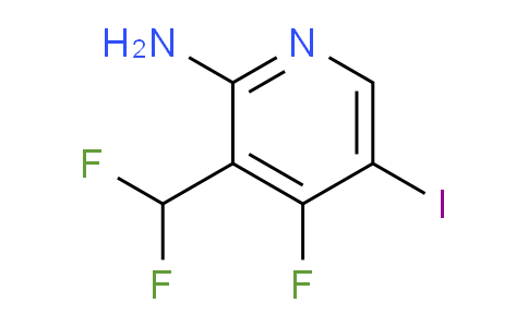 2-Amino-3-(difluoromethyl)-4-fluoro-5-iodopyridine