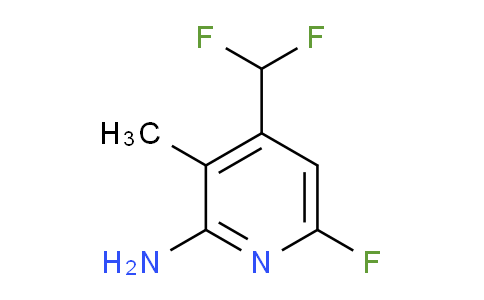 AM133127 | 1805322-89-7 | 2-Amino-4-(difluoromethyl)-6-fluoro-3-methylpyridine