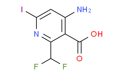 AM133140 | 1805138-22-0 | 4-Amino-2-(difluoromethyl)-6-iodopyridine-3-carboxylic acid