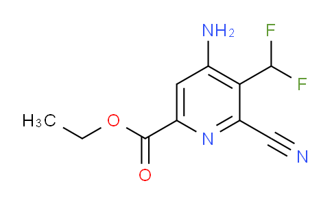 AM133147 | 1805340-64-0 | Ethyl 4-amino-2-cyano-3-(difluoromethyl)pyridine-6-carboxylate