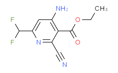 AM133148 | 1806808-41-2 | Ethyl 4-amino-2-cyano-6-(difluoromethyl)pyridine-3-carboxylate
